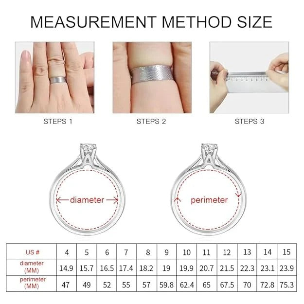 💎 Billhol® Stressverminderende ring| met glinsterende zirkonium stenen|Simple and versatile|perfect for everyday wear