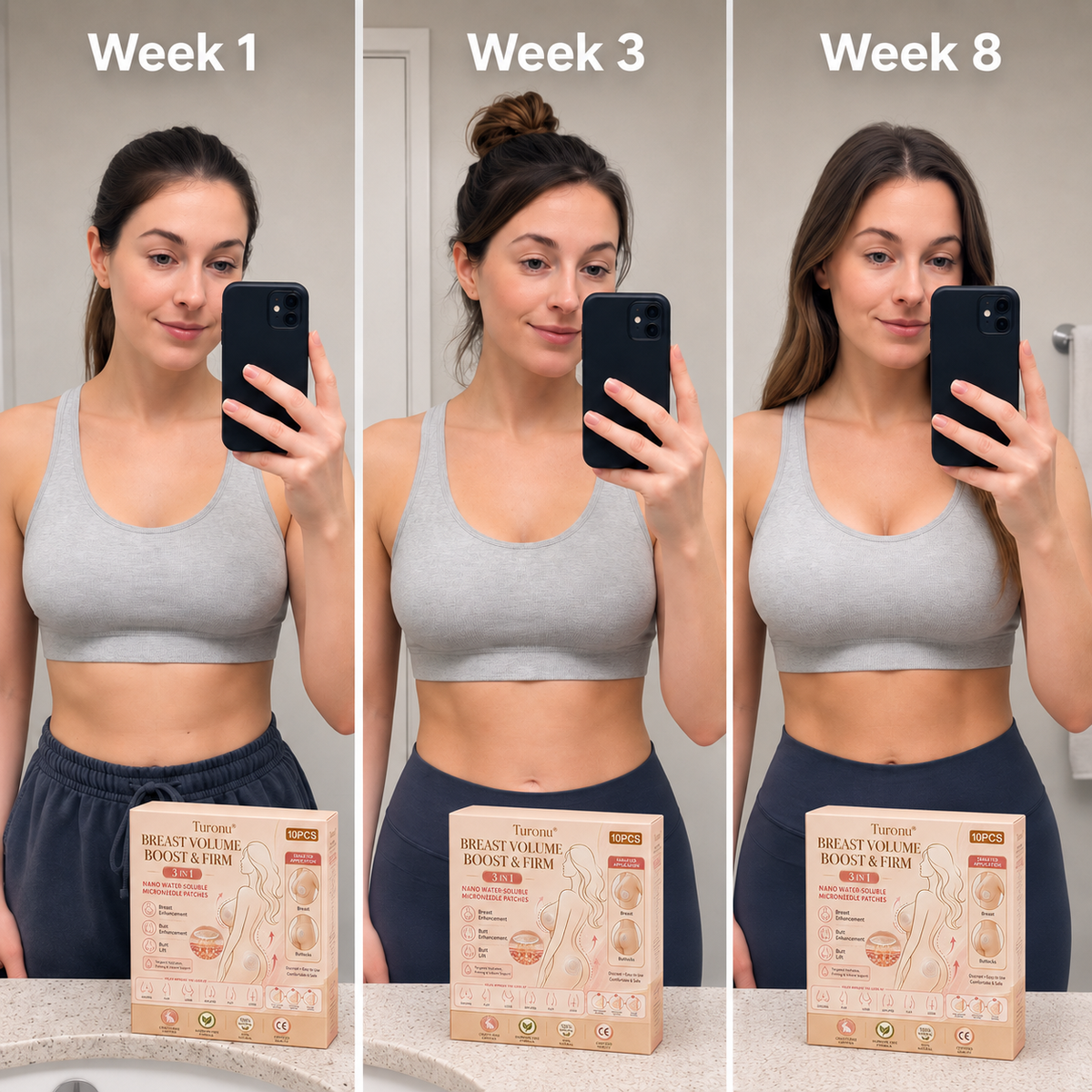 🔥Turonu® Targeted Nano-Microneedle Breast & Butt Enhancement Patches💥💥