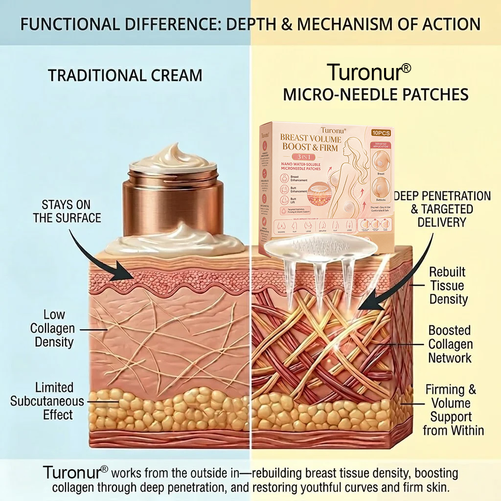 🔥Turonu® Targeted Nano-Microneedle Breast & Butt Enhancement Patches💥💥