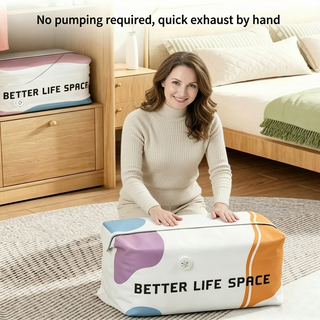 🚚Last day: 78% off丨FREE SVOZK® No-Pump 3D Vacuum Storage Bags