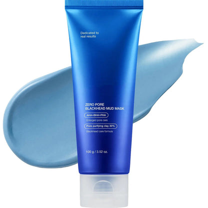 Zero Pore Blackhead Mud Facial Mask - Skin Cooling & Pore Tightening
