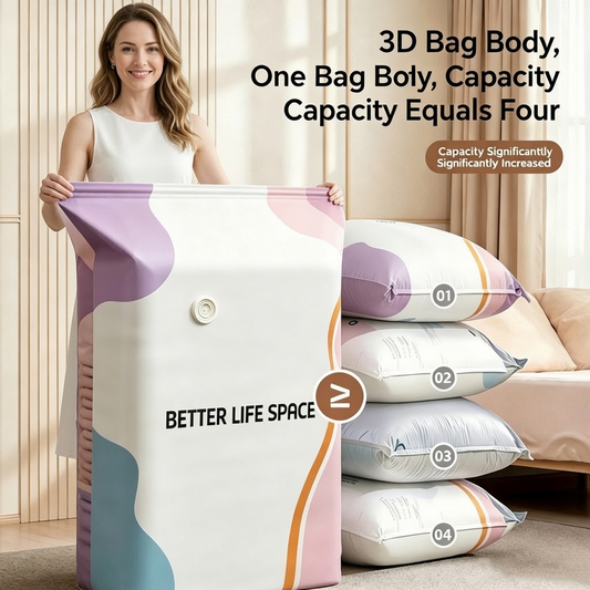 🚚Last day: 78% off丨FREE SVOZK® No-Pump 3D Vacuum Storage Bags
