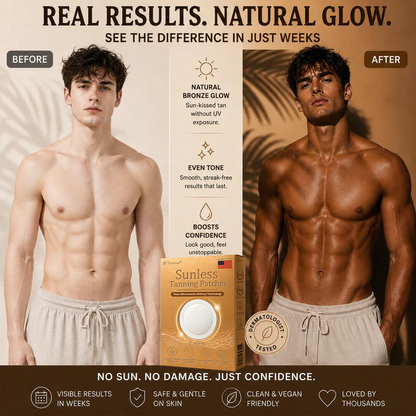 𝐎𝐟𝐟𝐢𝐜𝐢𝐚𝐥 𝐁𝐫𝐚𝐧𝐝 𝐒𝐭𝐨𝐫𝐞 |☀️Turonu® Sunless Transdermal Tanning Patch⭐ — Awaken Your Natural Bronze
