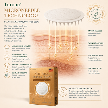 𝐎𝐟𝐟𝐢𝐜𝐢𝐚𝐥 𝐁𝐫𝐚𝐧𝐝 𝐒𝐭𝐨𝐫𝐞 |☀️Turonu® Sunless Transdermal Tanning Patch⭐ — Awaken Your Natural Bronze