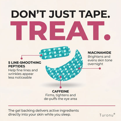 𝐎𝐟𝐟𝐢𝐜𝐢𝐚𝐥 𝐁𝐫𝐚𝐧𝐝 𝐒𝐭𝐨𝐫𝐞丨Turonu® Peptide-Infusion Face & Eye Repair Tape🌛-Visibly diminishes fine lines overnight.